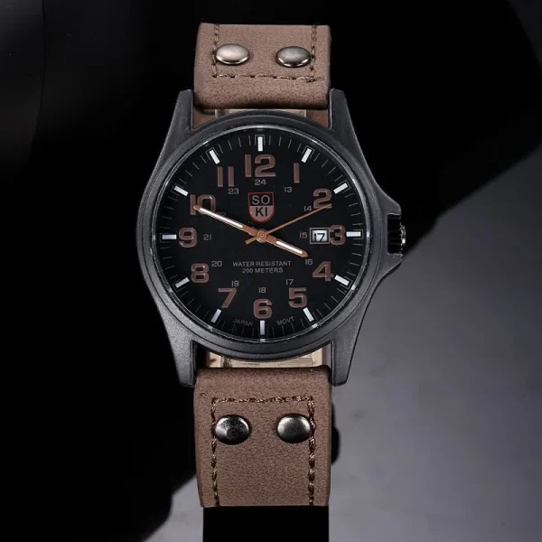 Men Watches Masculino Relogio Army Quartz Watch - Image 14