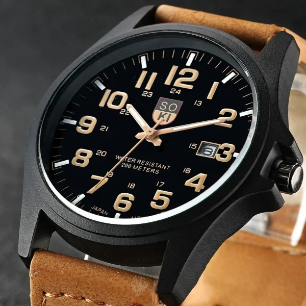 Men Watches Masculino Relogio Army Quartz Watch