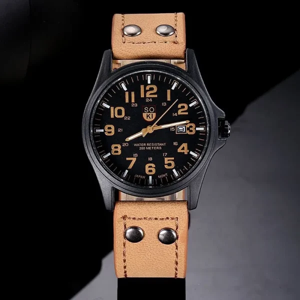 Men Watches Masculino Relogio Army Quartz Watch - Image 8