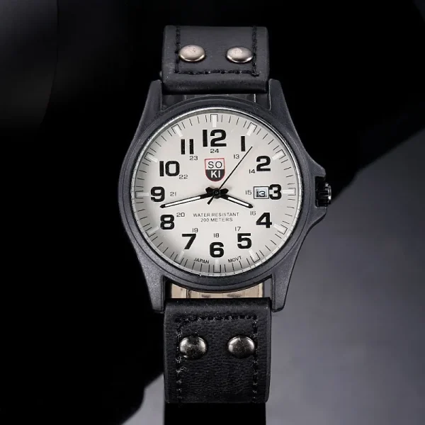 Men Watches Masculino Relogio Army Quartz Watch - Image 15