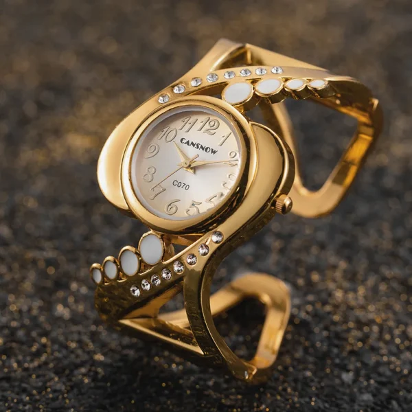 New Design Women Bangle Wristwatch - Image 14