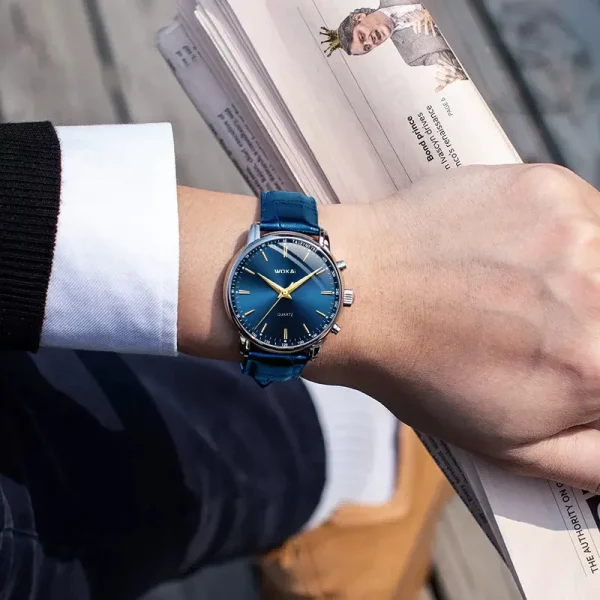 Fashion Male Clock Mens Casual Wristwatch - Image 4