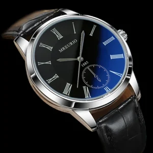 Men's Fashion Leather Strap Watches