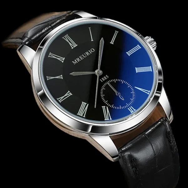 Men's Fashion Leather Strap Watches