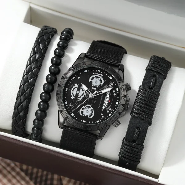 Men Watches Bracelet Sets LIANDU Luxury Quartz Wristwatch - Image 9