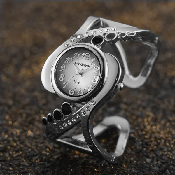 New Design Women Bangle Wristwatch - Image 16