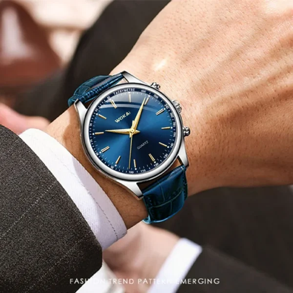 Fashion Male Clock Mens Casual Wristwatch - Image 3