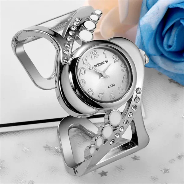 New Design Women Bangle Wristwatch - Image 5