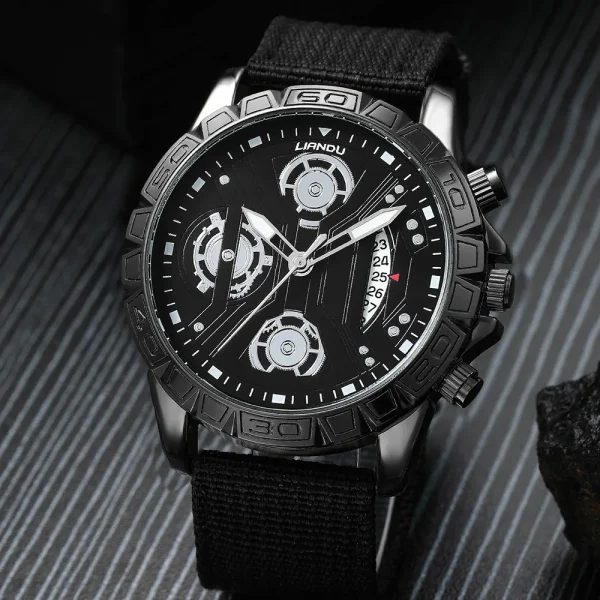Men Watches Bracelet Sets LIANDU Luxury Quartz Wristwatch - Image 4