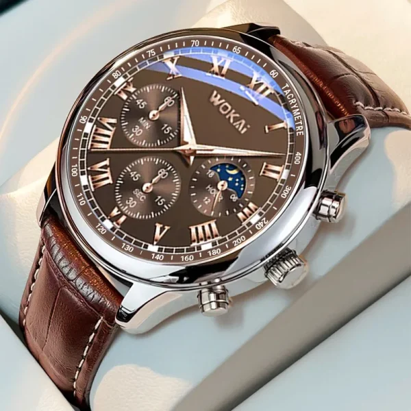 Men Male Watch Quartz Sports Casual - Image 2