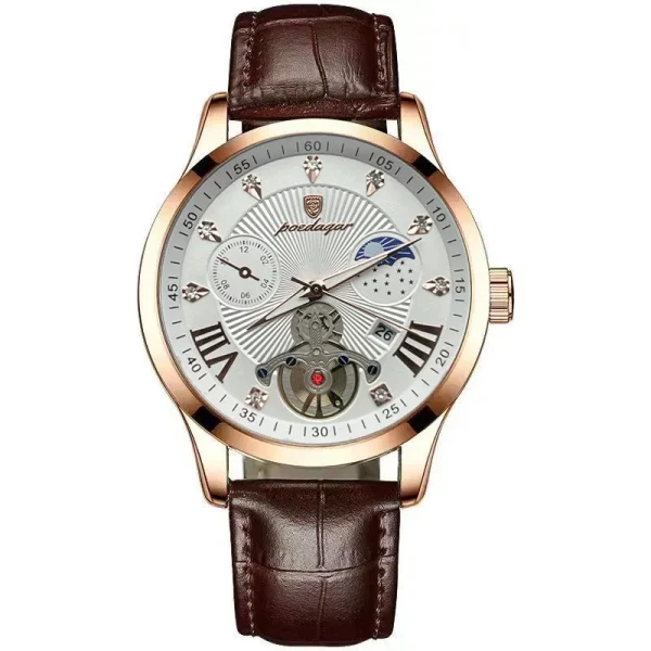 Luxury Mens Watches High Quality Leather Watch - Image 9