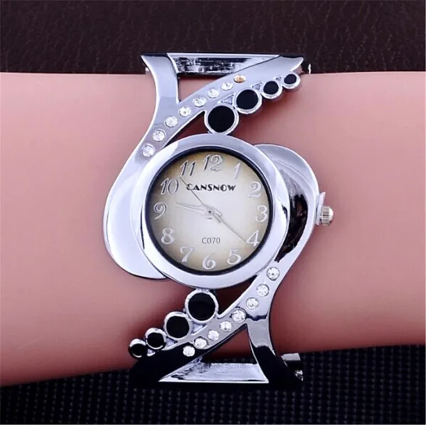 New Design Women Bangle Wristwatch - Image 3