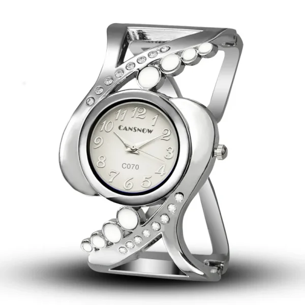New Design Women Bangle Wristwatch - Image 7