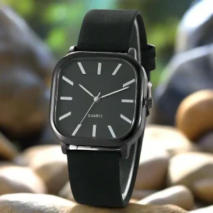 New Simple Leather Watch Men/Women Quartz Wristwatch