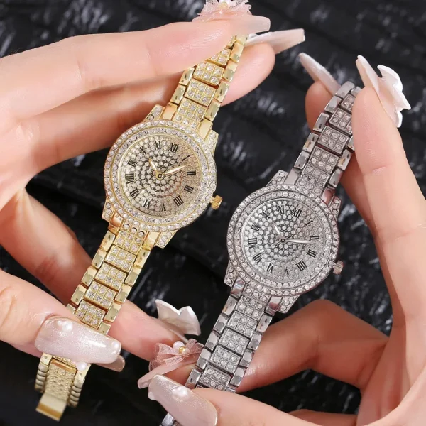 Women's Luxury Crystal Exquisite Wristwatch - Image 3
