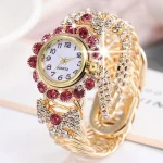 Women Shine Bracelet Watch Luxury Elegant Rose